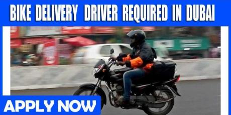 URGENT DELIVERY DRIVER REQUIRED IN DUBAI