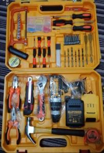 Offer Cardless Drill Machine with Full kit - Dubai