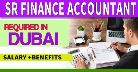 Sr Finance Accountant Required in Dubai -