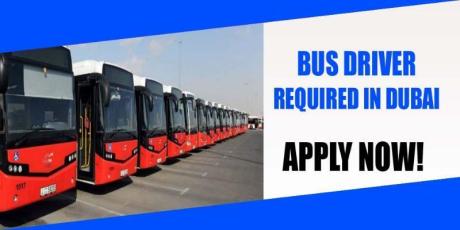 BUS DRIVER REQUIRED IN DUBAI