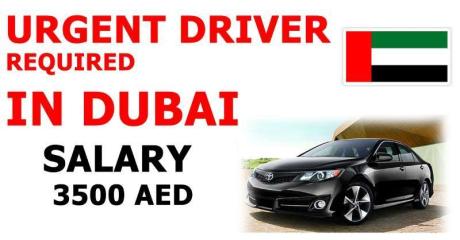 URGENT DRIVER REQUIRED IN DUBAI