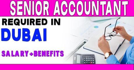 Senior Accountant Required in Dubai