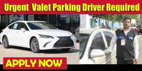 VALET PARKING DRIVER REQUIRED