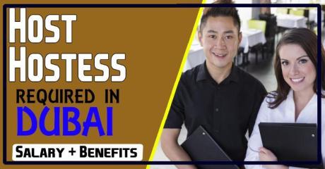 Host/Hostess Required in Dubai