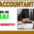 Accountant Required in Dubai