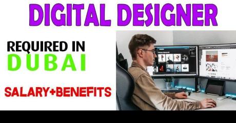 Digital Designer Required in Dubai