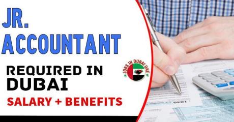 JR.Accountant Required in Dubai
