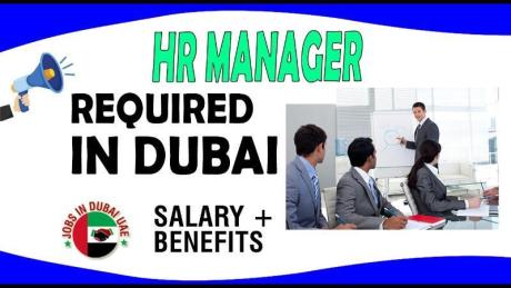 Human Resources Manager Required in Dubai