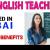 English Teacher Required in Dubai