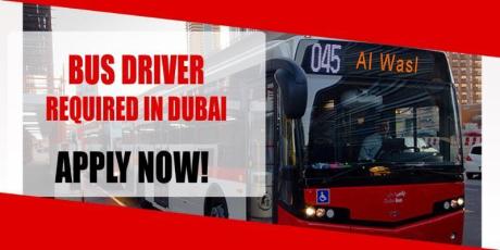 BUS DRIVER REQUIRED IN DUBAI