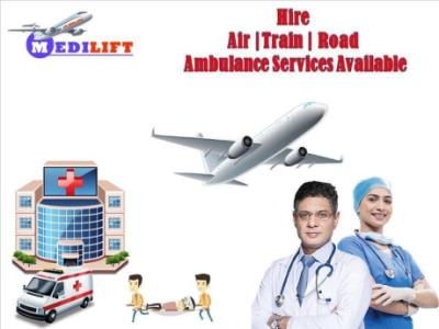 Shift The Patient to Hospital By Using Medilift Air Ambulance Amritsar