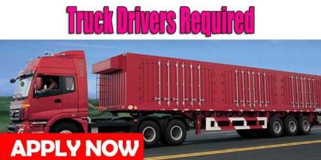 Truck Drivers Required