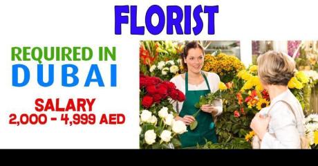 Florist Required in Dubai