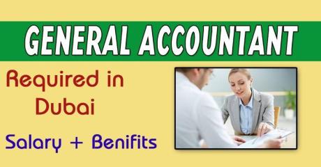 General Accountant Required in Dubai