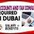 Accounts and Tax Consultant Required in Dubai