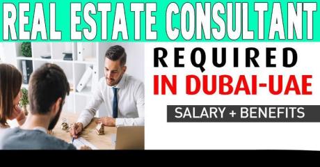 Real Estate Consultant Required in Dubai