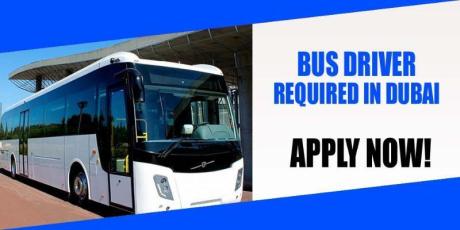 BUS DRIVER REQUIRED IN DUBAI