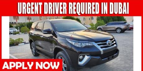 URGENT DRIVER REQUIRED IN DUBAI