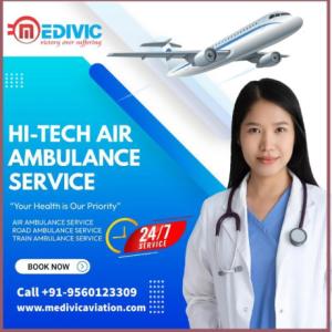 Acquire ISO Certified Medivic Air Ambulance in Chennai at Low-Amount