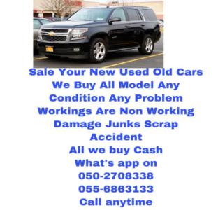 CARS 055 6863133- WE BUY USED NON RUNNING ACCIDENT SCRAP DAMAGE JUNKS