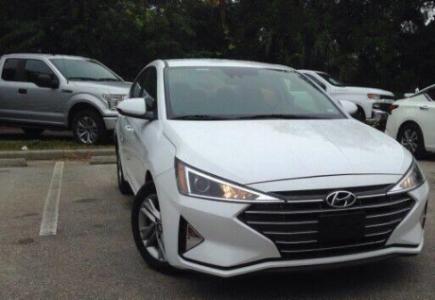 Hyundai Elantra 2020 model GCC