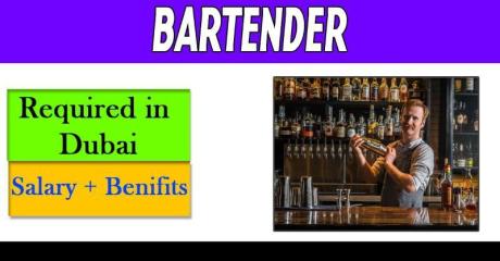 Bartender Required in Dubai