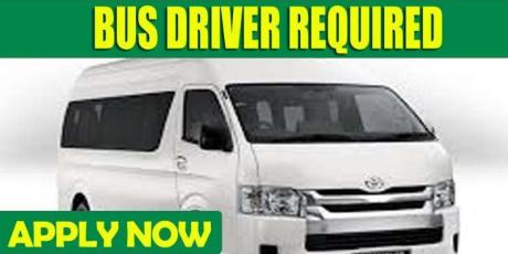 BUS DRIVER REQUIRED