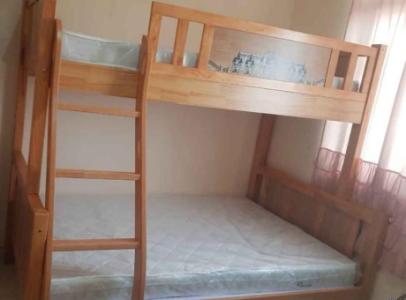 Solid Wooden Bunk Bed