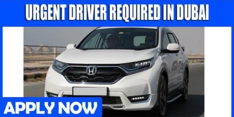 URGENT DRIVER REQUIRED IN DUBAI