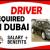 DRIVER REQUIRED IN DUBAI