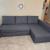 L shape sofa Grey Color