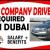 COMPANY DRIVER REQUIRED IN DUBAI