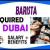 Barista Required in Dubai