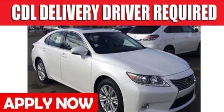 CDL DELIVERY DRIVER REQUIRED