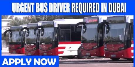 URGENT BUS DRIVER REQUIRED IN DUBAI
