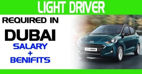 Light Driver Required in Dubai