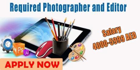 Required Photographer and Editor