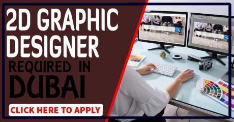2D Designer Required in Dubai