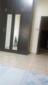 Master bedroom with attached bathroom