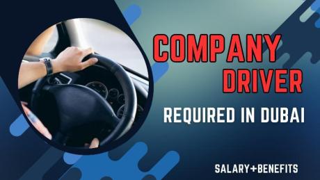 Company Driver Required in Dubai