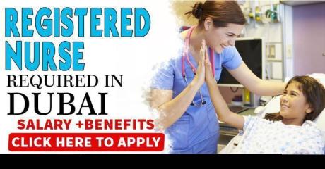 REGISTERED NURSE REQUIRED IN DUBAI