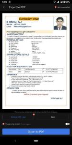 LTV Driver seeking for Job.(13year exp)