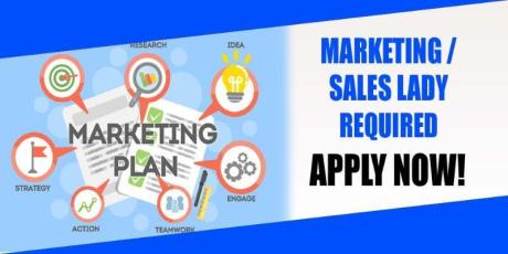 MARKETING SALES LADY REQUIRED IN DUBAI