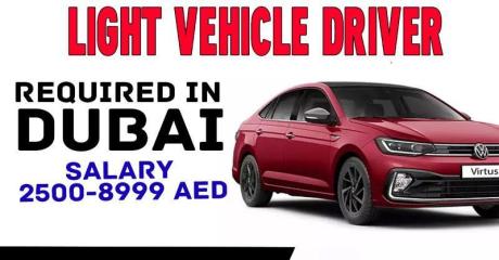 Light Vehicle Driver Required in Dubai
