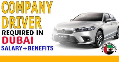 COMPANY DRIVER Required in Dubai