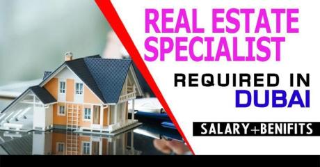 Real Estate Specialist Required in Dubai