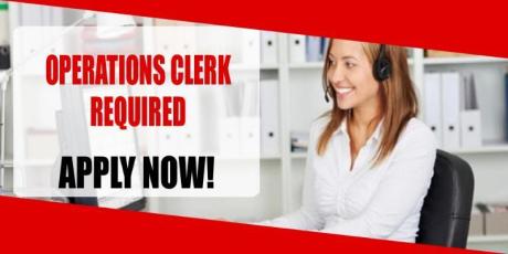 OPERATIONS CLERK REQUIRED IN DUBAI