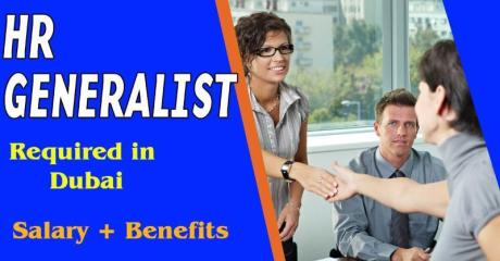 Human Resources Generalist Required in Dubai