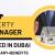 Property Manager Required in Dubai