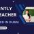 Urgently Teacher Required in Dubai -